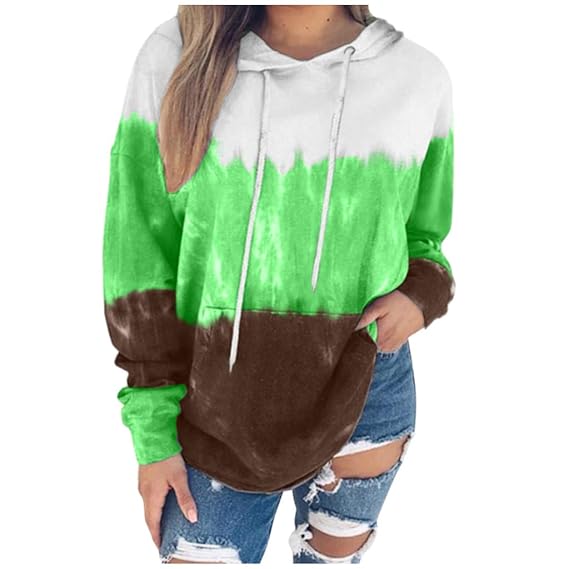 womens plus size tie dye hoodie