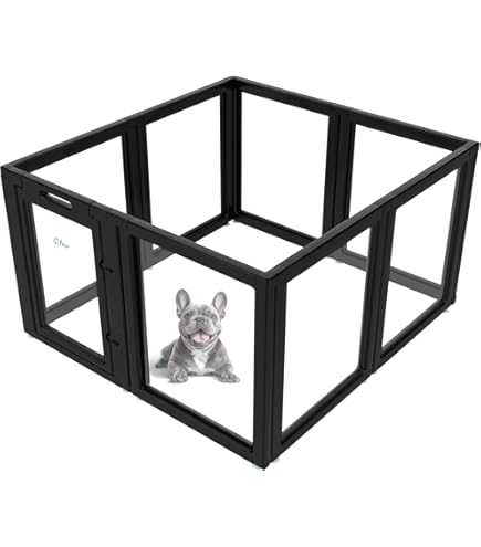 HOT Clear Acrylic Amazon Puppy Playpen Acrylic Dog Playpen