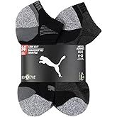 PUMA Men’s Repreve Athletic Sock, 14-pair (Black)