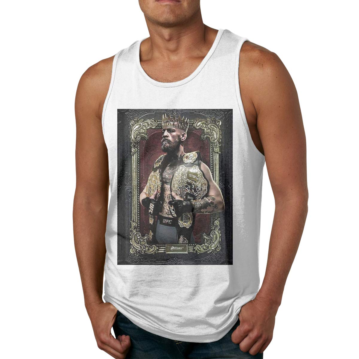  S Conor Mcgregor King Two Titles Cool Ness Sleeveless Tank Top T Shirt