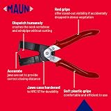 Maun 2856-180 Humane Bird Dispatcher 180mm Blackened Steel Zinc Plated view 5