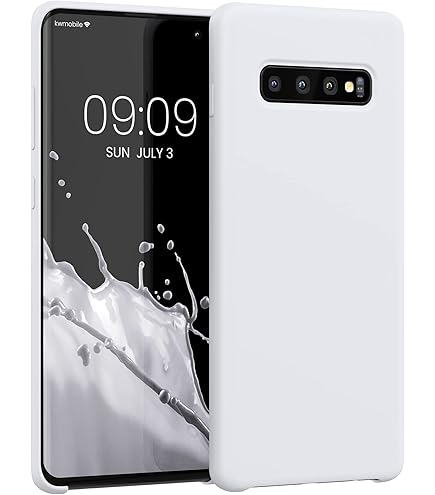 Amazon.com: Samsung Galaxy S10 Silicone Case, White, EF