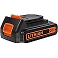 BLACK+DECKER 20V MAX Battery, 1.5Ah Lithium Ion Battery, Extended Runtime, Compatible with Tools, Outdoor Equipment and 20V V