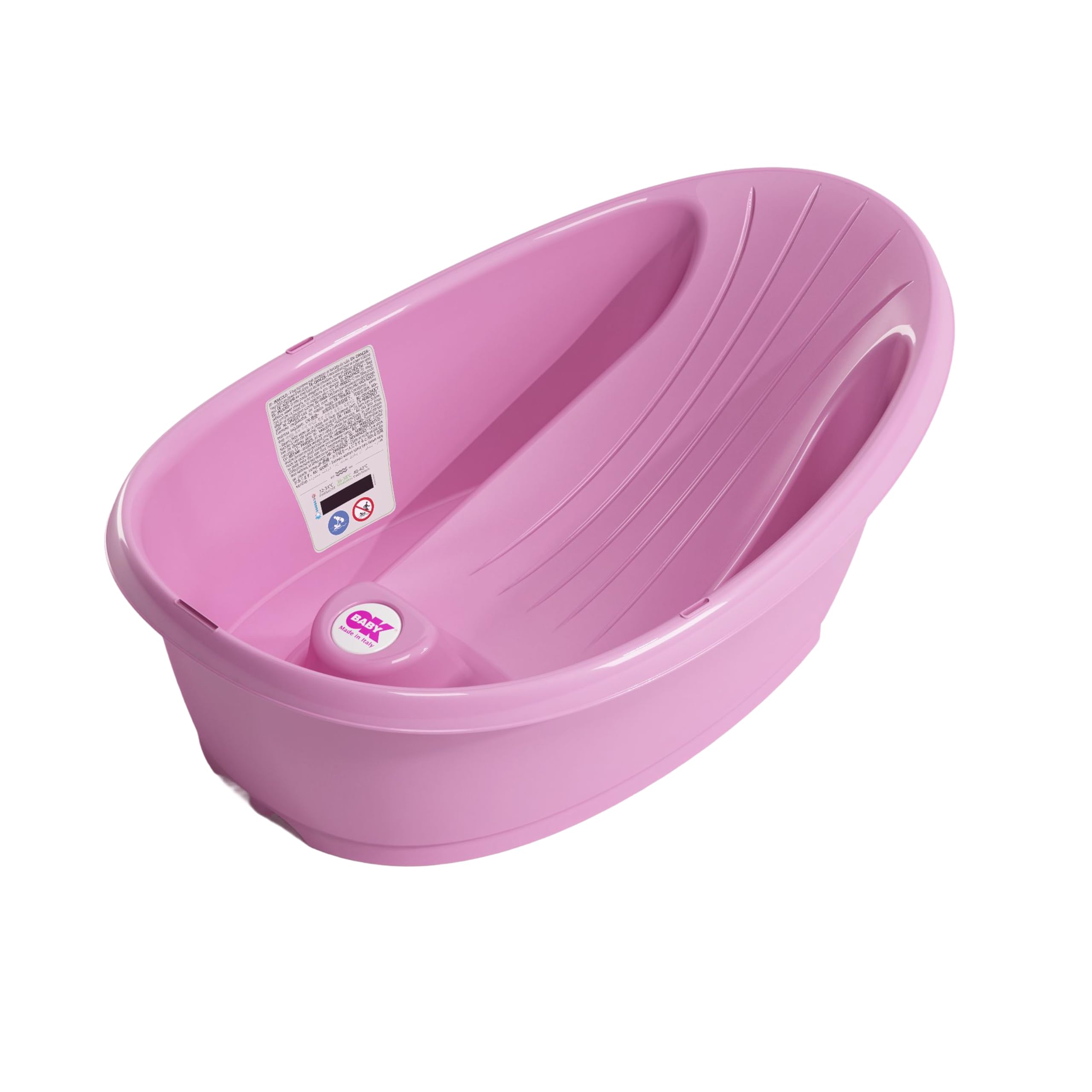 OKBABY Onda Baby Compact Baby Bath Tub, 0-12 Months, Pink