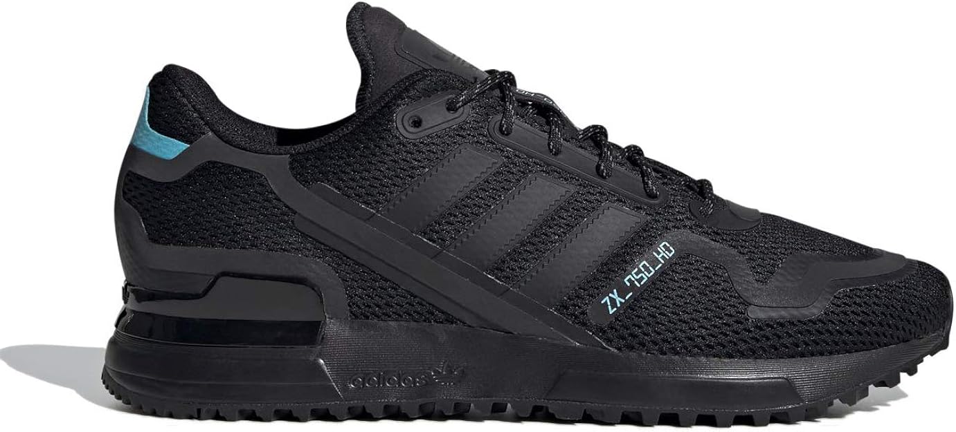 アディダス Adidas ゼットエックス750 エイチディー Zx 750 Hd コアブラック コアブラック ブライトシアン Fv84 アディダスジャパン正規品 23 5cm ランニング Amazon