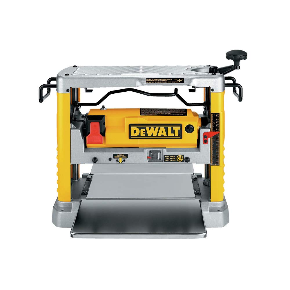 Photo 1 of DEWALT Benchtop Planer, 15-Amp, 12-1/2-Inch, 3-Knife Cutter, 20,000 RPM, Corded (DW734)