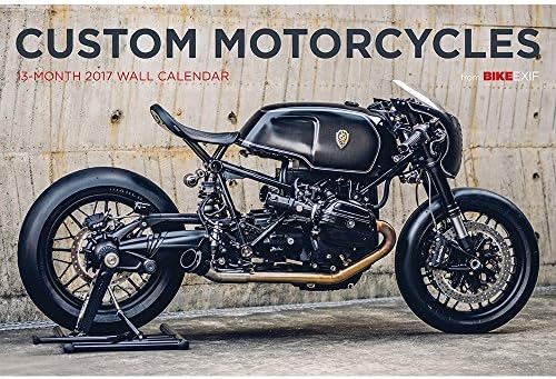 2017 The World's Finest CUSTOM MOTORCYCLES DELUXE WALL Calendar