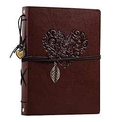 Photo Album 4x6 120 Photos, Leather Photo Albums