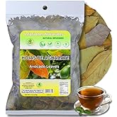 Avocado Tea Leaves 4oz - 100% Natural Hojas De Aguacate, Herbal Aromatic Tea, Caffeine-Free, Non-GMO, Single Pack