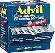 Advil Tablets Pain Reliever Refill,200 mg, 50 Two-Packs per Box