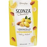 Sconza Lemoncello Almonds, 16 oz.