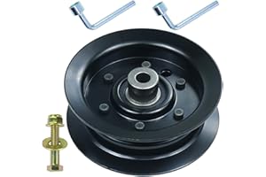 NIDAIFEI 106-2175 Idler Pulley Replaces 132-9420 Flat Idler Pulley for Toro Timecutter SS5000, SS4225, SS4235, MX5060, Z4200, Z5000, MX5000, MX5060 Riding Mowers