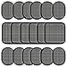 Electrodes Pad,18 PCS Gel Pads Replacement Unit Set Pack for All Abdominal Belts