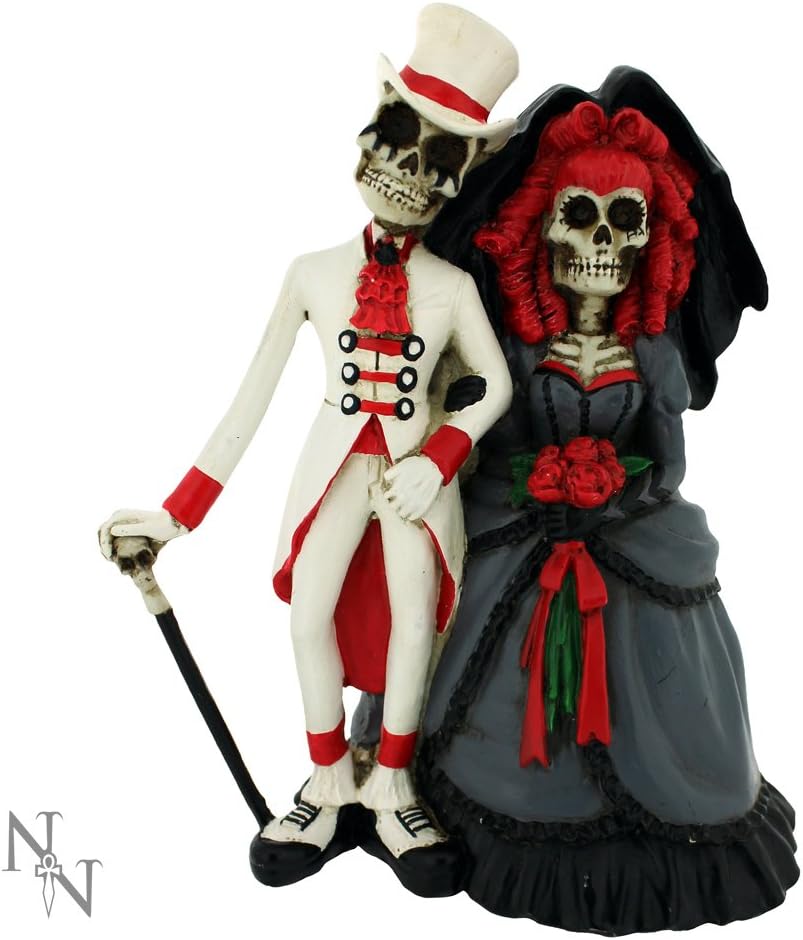 Nemesis Now U1502D5 Forever by your side Figurine 13.5 cm Red, Size 13.5cm