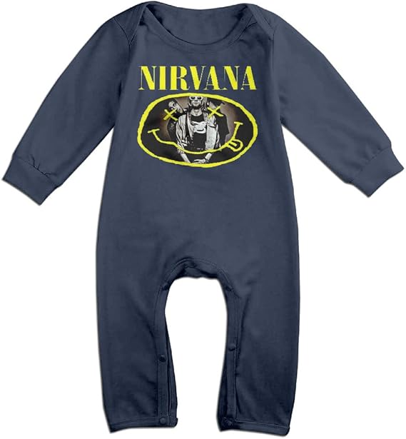 nirvana baby onesie