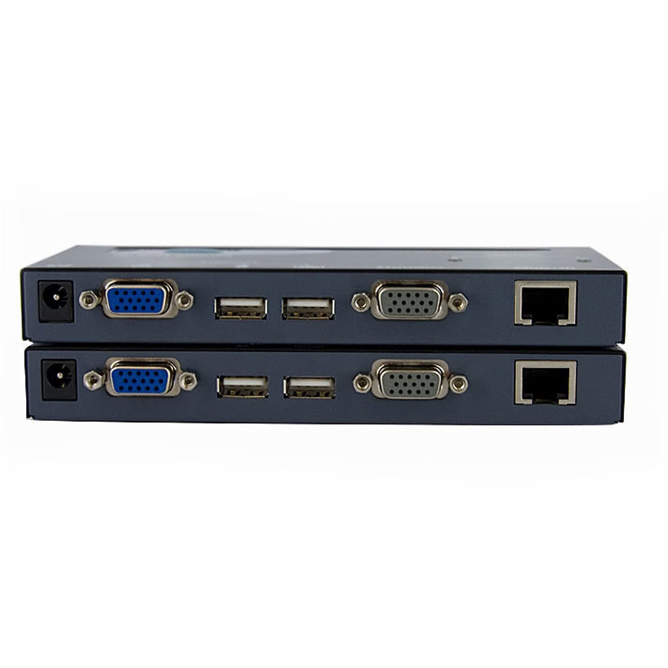 StarTech.com 500ft (150m) VGA KVM Extender - PS/2 & USB Host - KVM Console Over CAT5 Ethernet for Multiple Servers / Computers, TAA