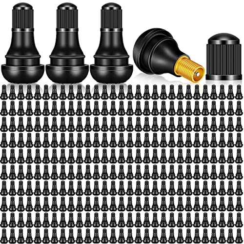 300 Pcs TR412 Rubber Snap in Tire Valve Stems Tubeless Valve Stems