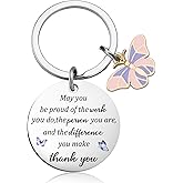 Qiubewi Thank You Gifts for Women Girls Cute Employee Appreciation Gifts Farewell Gift for Coworker Employee Staff Unique Birthday Retirement Thanksgiving Gift Staff Appreciation Gifts