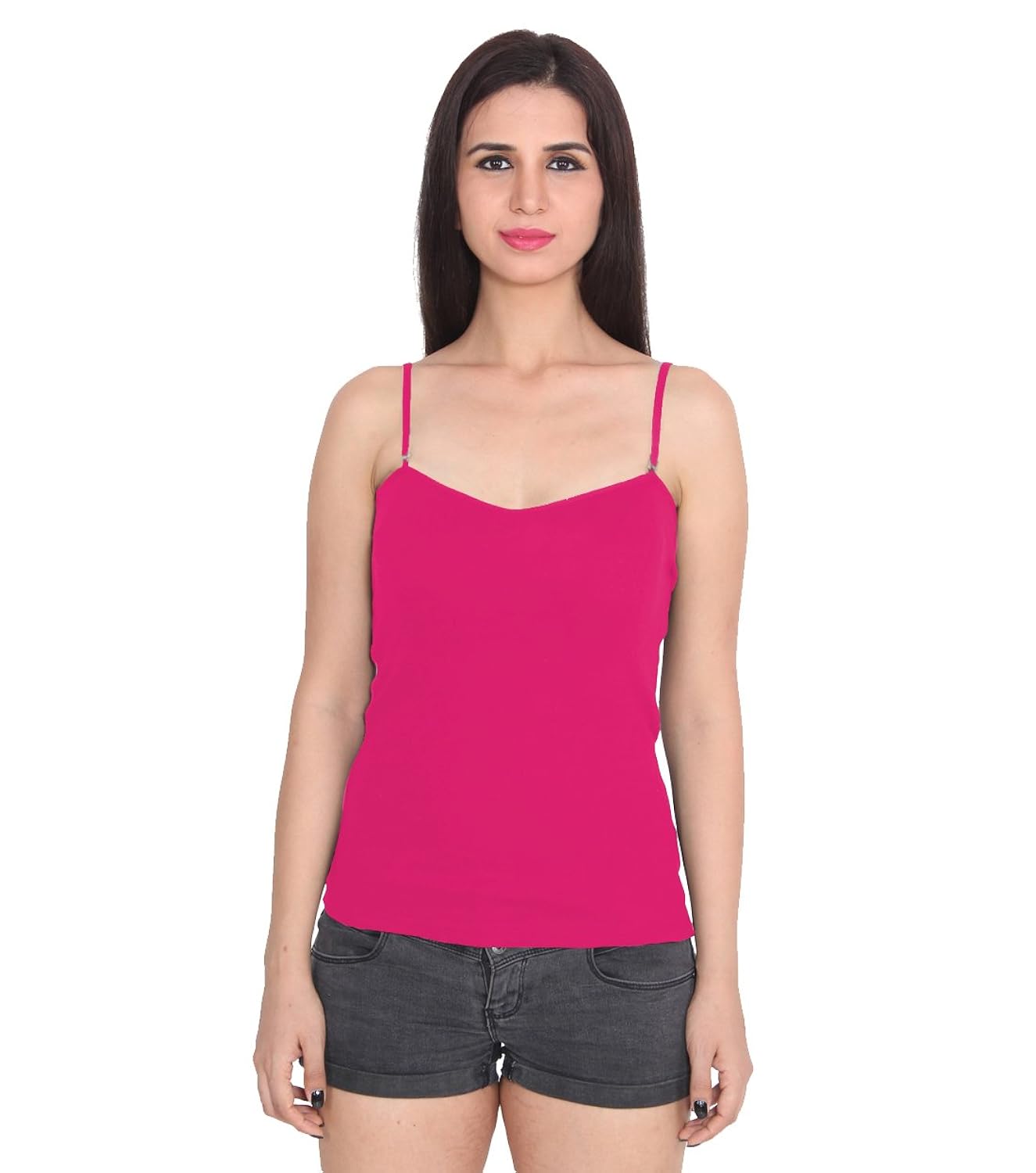 ansh fashion wear cotton camisole with detachable strap