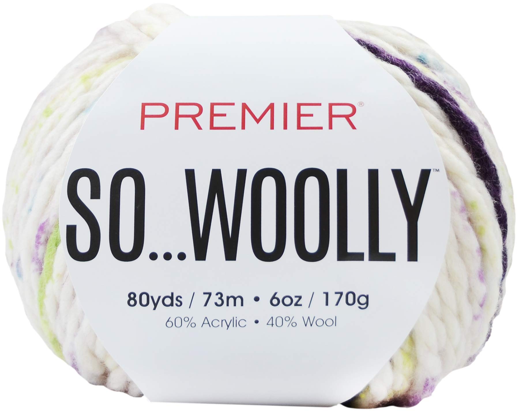PREMIER YARNS Yarn SO Woolly Multi Water Lily, One Size