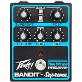 Peavey BANDIT-SUPREME Bandit Supreme 03621630 Teal Stripe Preamp Pedal