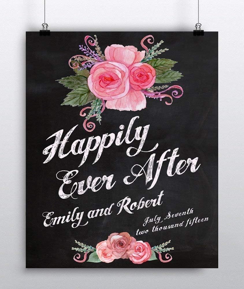 Wedding Welcome Sign Custom, Reception Sign, Personalized Wedding Decor