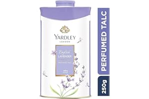 CASTEL ROYALE Yardley London Perfumed Fresh Floral Fragrances Locked in a fine & Silky Talcum Powder (Yardley English Lavender Perfumed Talc - 250gm, Pack of 1)