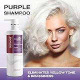 Karseell Purple Shampoo 500ml for Blonde Platinum Grey Hair view 2