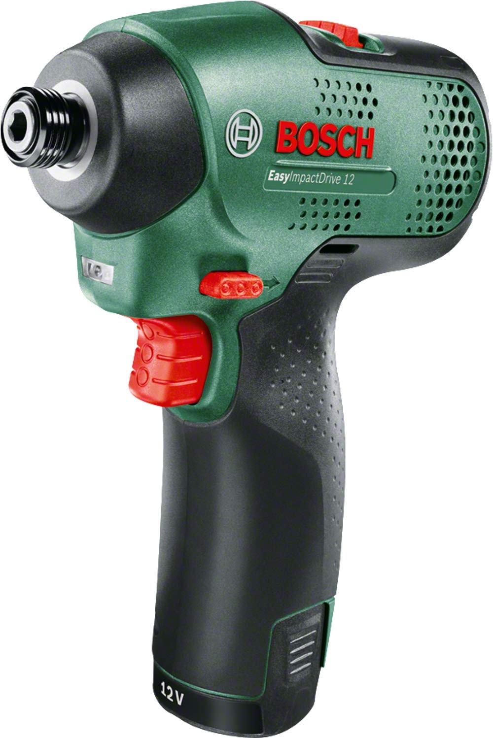 Bosch Home and Garden Cordless Impact Wrench EasyImpactDrive 12 (Without Battery, 12 Volt System, in Carton Packaging)