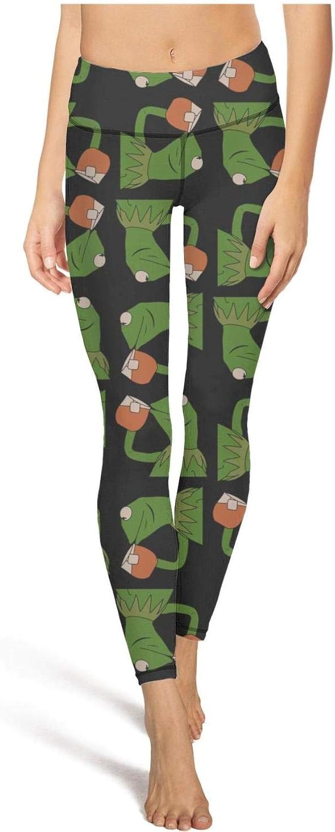 green tea yoga pants