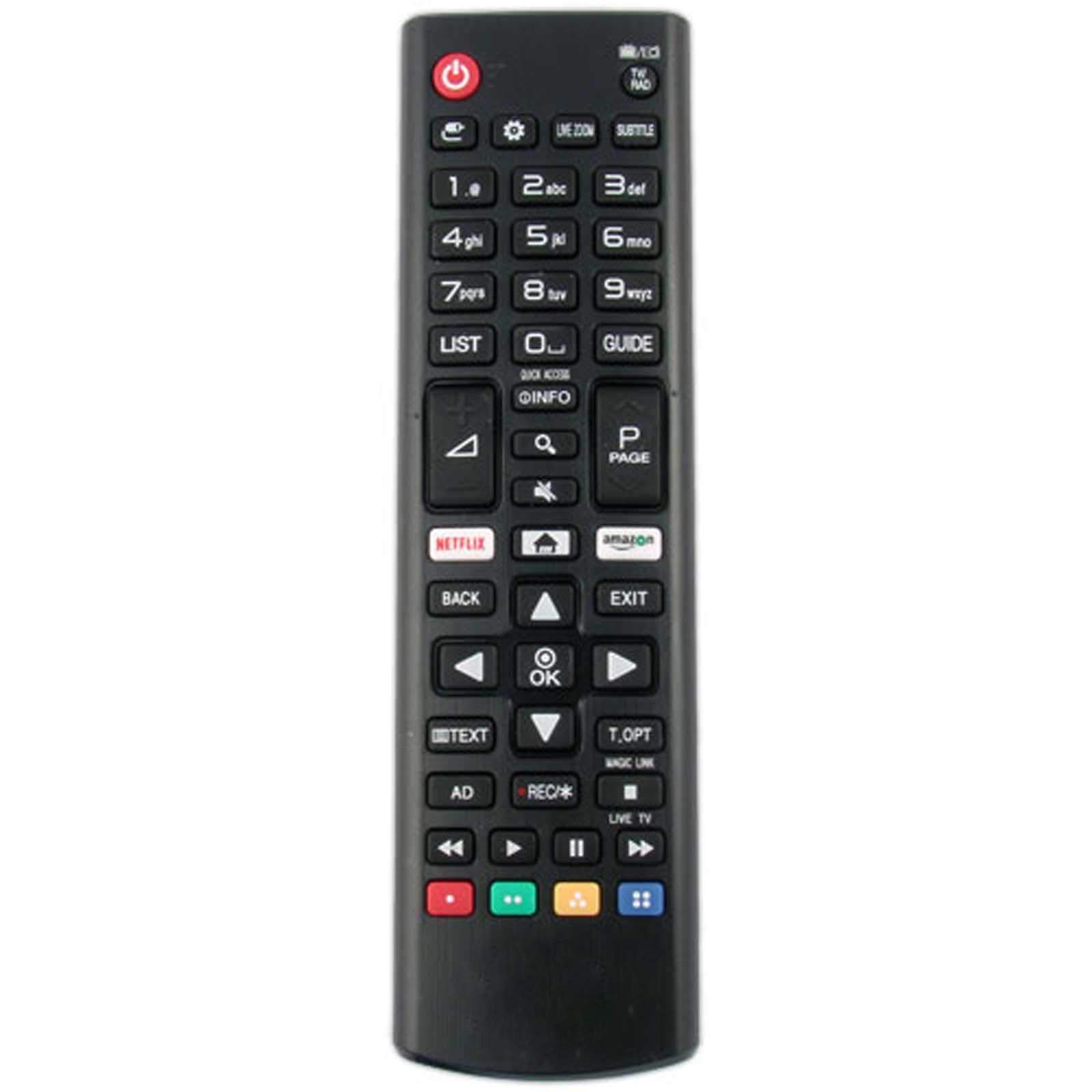 Replacement Remote Control Compatible for LG AKB75095308 Smart LED TVs