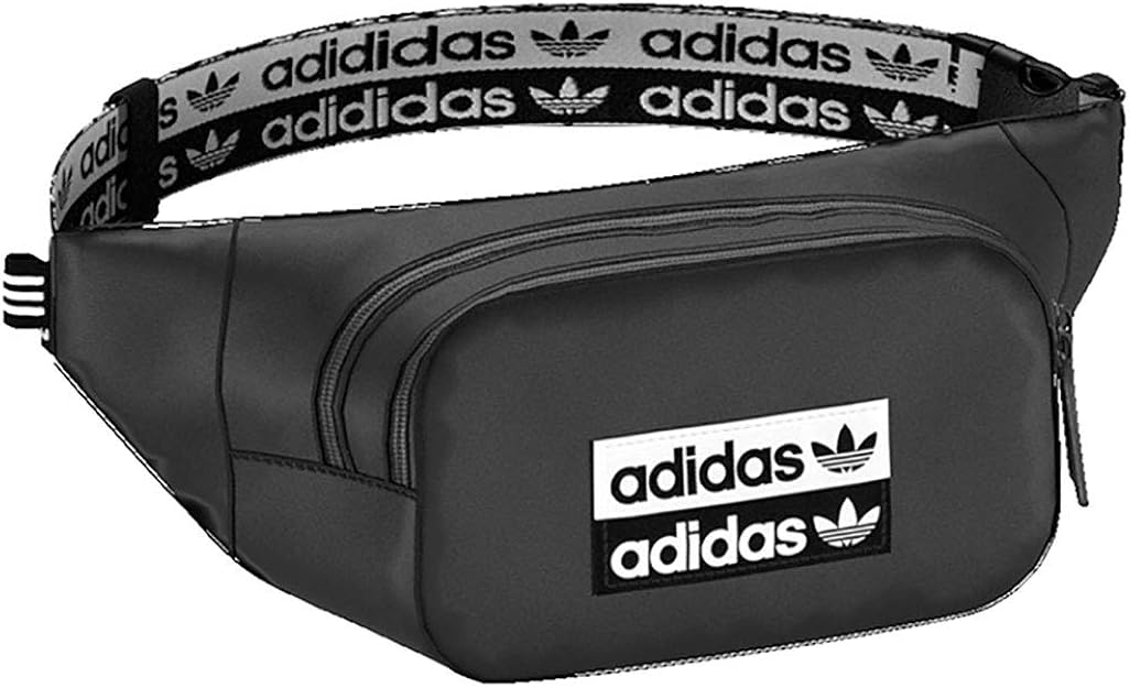 Amazon アディダス オリジナルス Adidas Originals Vocal Waistbag ウエストポーチ Ghq48 ブラックxホワイト Ej0974 Adidas Originals アディダスオリジナルス ウエストバッグ