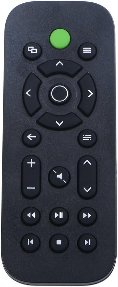 Wire Factory Wireless Media Remote Controller for Xbox One, Black
