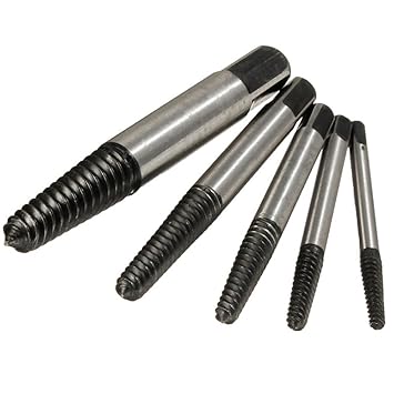 Generic Damaged Bolts Screws Drill Bits Screw Drivers 5pcs/Set Damaged Broken Screws Extractor Removal Tool