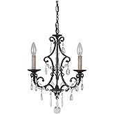 Craftmade Bentley 3 Light Chandelier Matte Black
