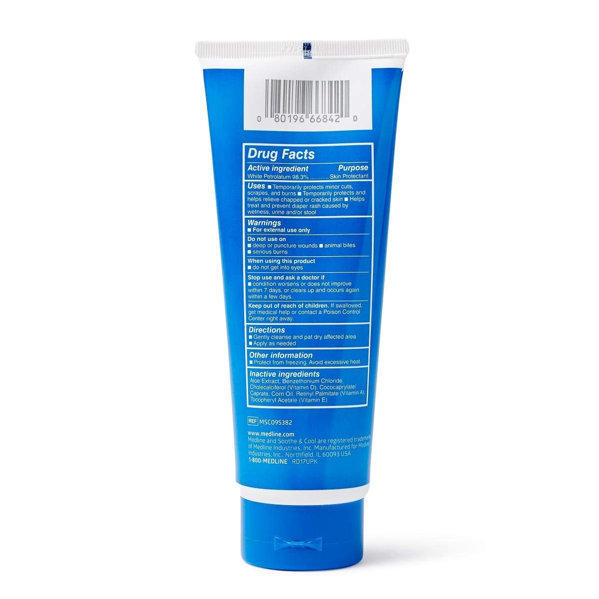 Medline Soothe and Cool Moisture Barrier Ointment, 7 Oz: Industrial & Scientific
