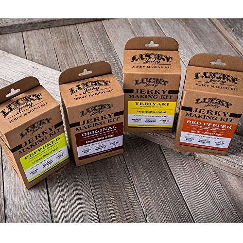 Jerky Seasoning and Cure Kit by Lucky Beef Jerky Jerky Variety Pack