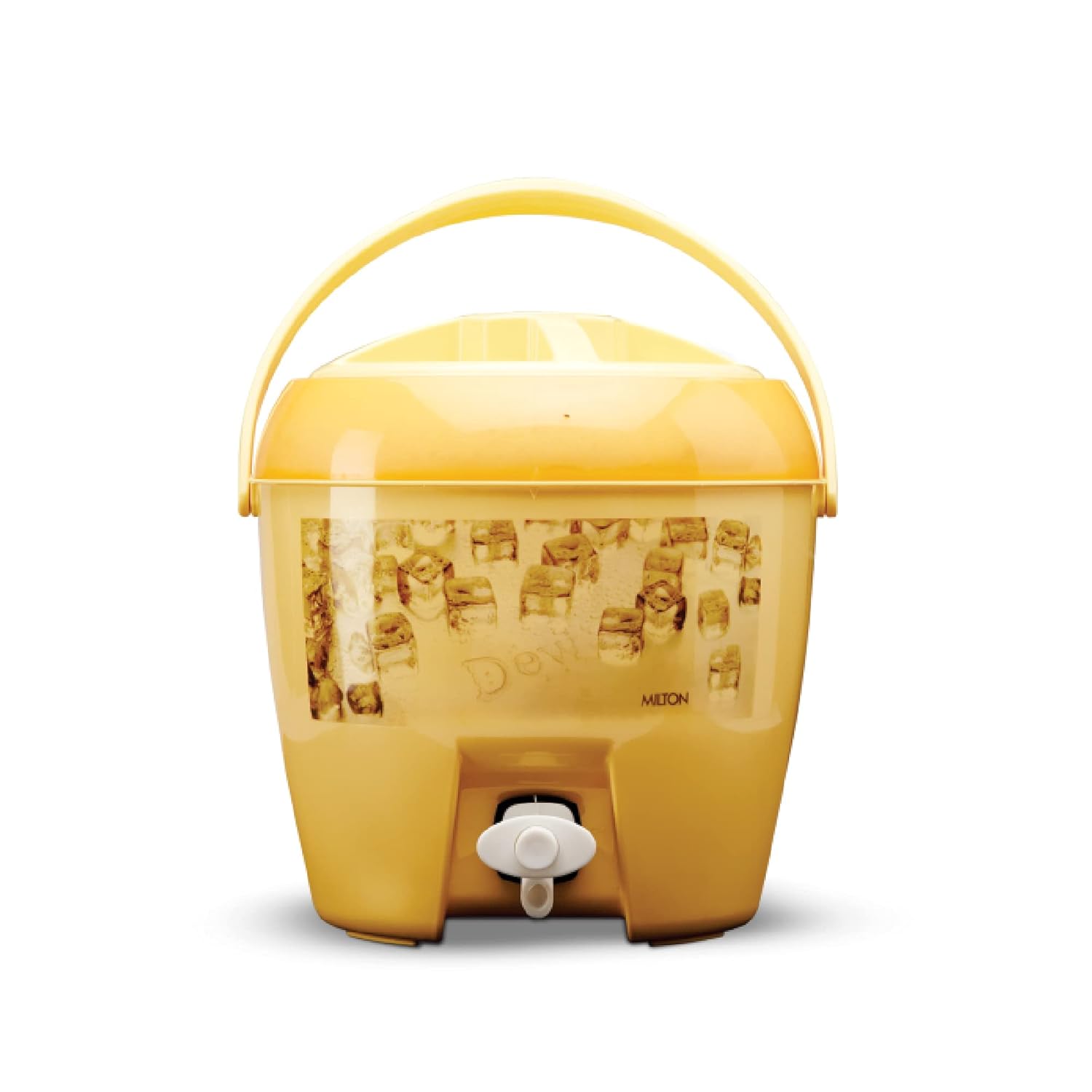 MILTON Kool Dew Insulated Plastic Water Jug (5 L, Yellow) Amazon.in