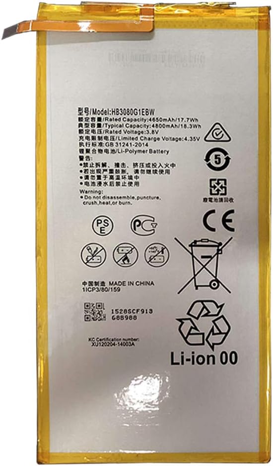 XITAIAN 4800mAh 18.3Wh HB3080G1EBW Replacement Battery for Huawei MediaPad M2 8.0 Inches M2-801L M2-801W M2-802L M2-803L with Tools - Image 3