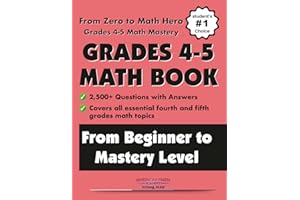 ELEMENTARY MATH ESSENTIAL PRACTICE WORKBOOK: GRADES 4-5