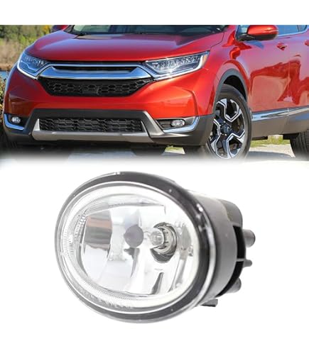 Luces Antiniebla Del Parachoques Delantero Con Bombillas Y Cableado Para Honda CR-V 2017-2019 – Estilo Cromado
