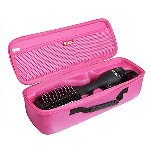 Hermitshell Travel Case for Revlon One-Step Hair Dryer And Volumizer Hot Air Brush (Plum red)