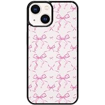 iPhone・スマホケース Pleated Ribbon Phone Case Magsafe Amazon.com: GUAYDOYIM Aesthetic Pink Ribbons Bow Tie Pattern