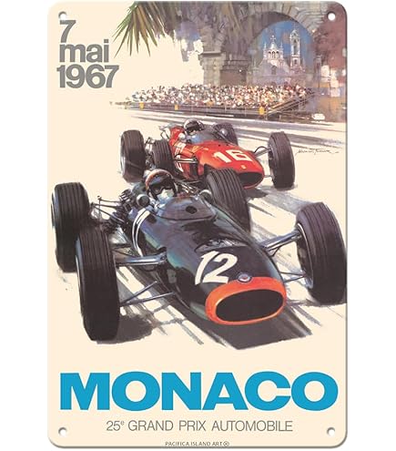 Amazon.com: Pacifica Island Art 1959 Grand Prix - 24 hours of Le