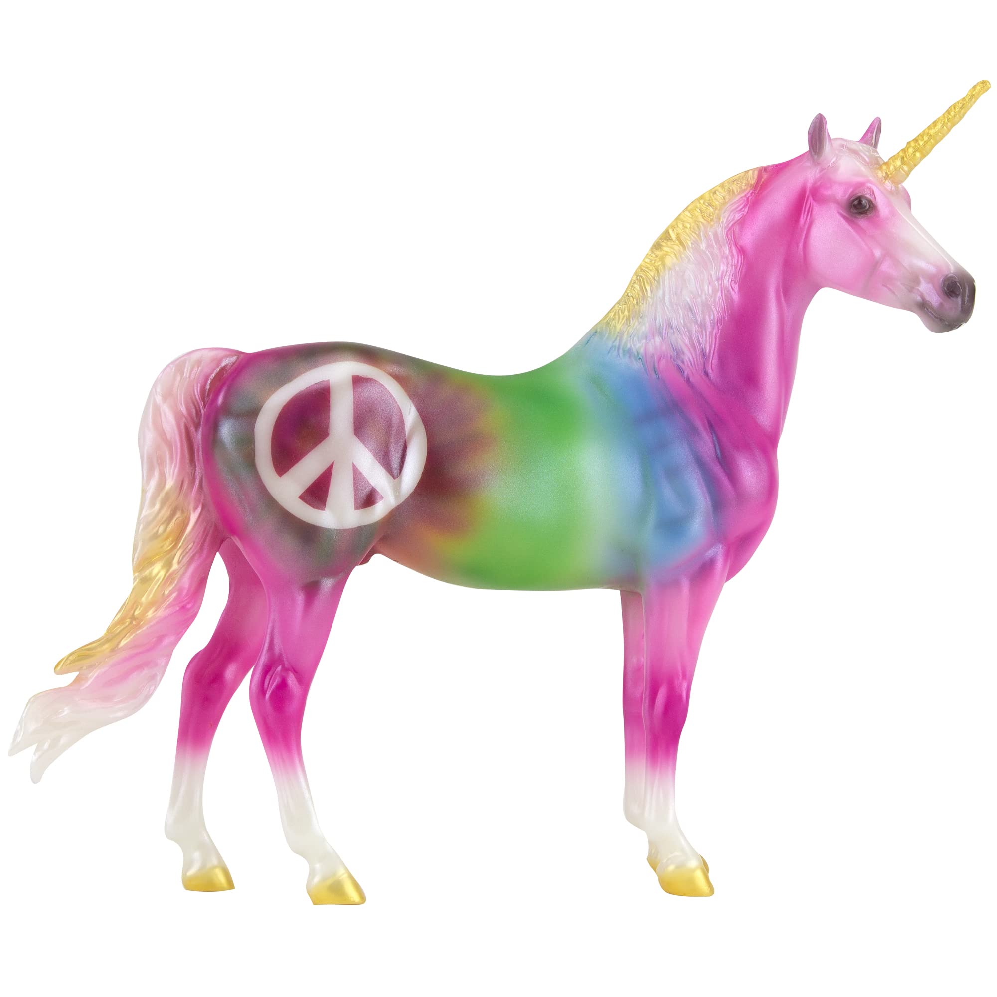 Breyer Horses Freedom Series Keep the Peace Unicorn | Horse Toy | 9.75" x 7" | 1:12 Scale | Model #62067