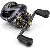 DC Baitcasting Reel, Digital Control Anti-Backlash, 7.1:1 Gear Ratio,5+1 Bearings, 18.5LB Drag, Ultralight for Bass Freshwater