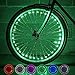 Monkey Light NLX1 LED Bike Wheel Lights. Assembled in USA. Attaches to Spokes Near The tire. 100% More LEDs, 40 LEDs Included. Fully Waterproof and Durable Cool Bicycle Accessory.