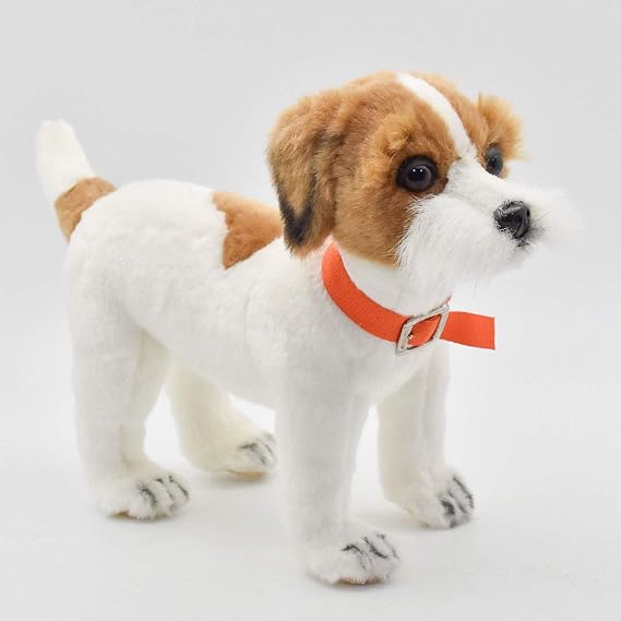 Jack Russell Plush Soft Toy 25cm Amazon.co.uk Toys & Games