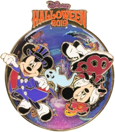 Amazon ディズニー ハロウィーン ハロウィン 19 ランド ポップ ピンバッジ ミッキー ミニー マウス ディズニー ピン バッジ ディズニーランド 限定 グッズ バッジ おもちゃ