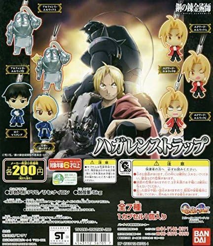 Amazon 鋼の錬金術師fa ハガレンストラップ1 エド アル ロイ 全7種 台紙 アニメ 萌えグッズ 通販